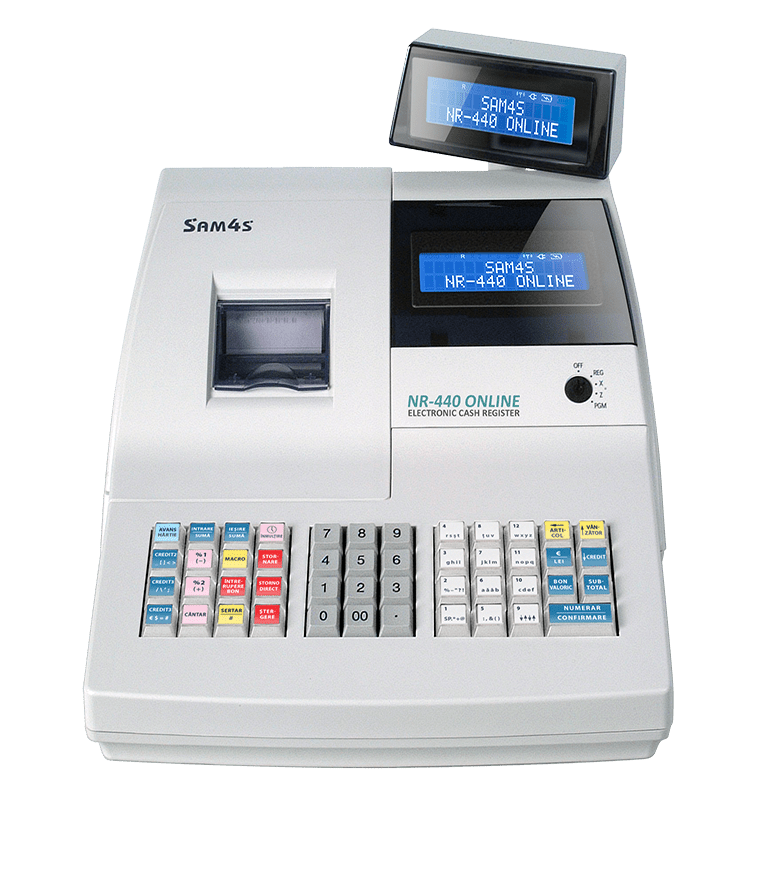 Casa De Marcat SAM4S NR-440 ONLINE cu JURNAL ELECTRONIC - imagine 2