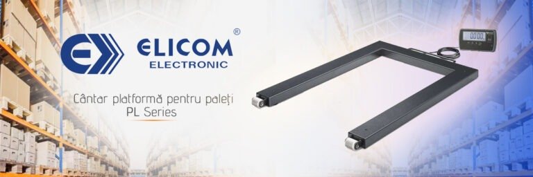 Cantar paleti Elicom Si10 PL 1224x840x87 1500Kg, avizat metrologic