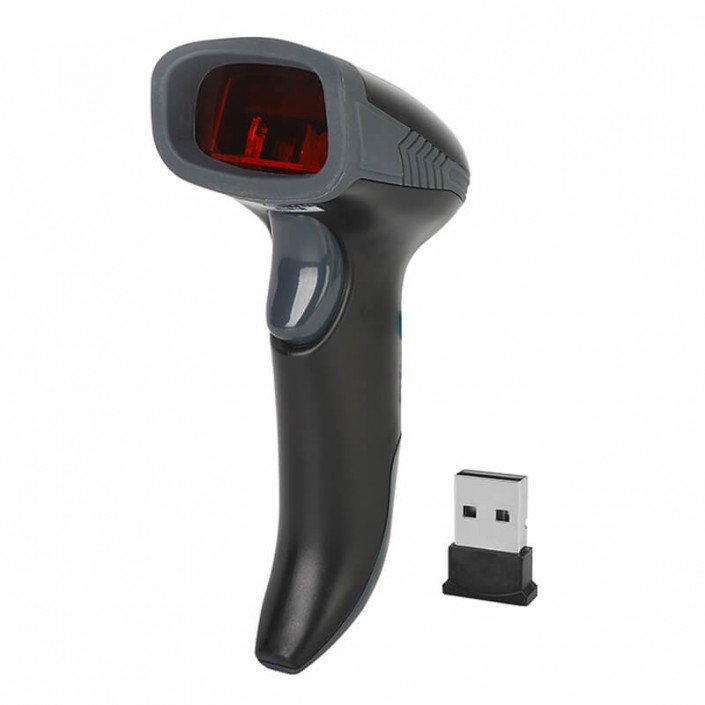 Cititor coduri de bare fara fir Adpos EGo11, 1D, Laser, Wireless, USB, fara stand