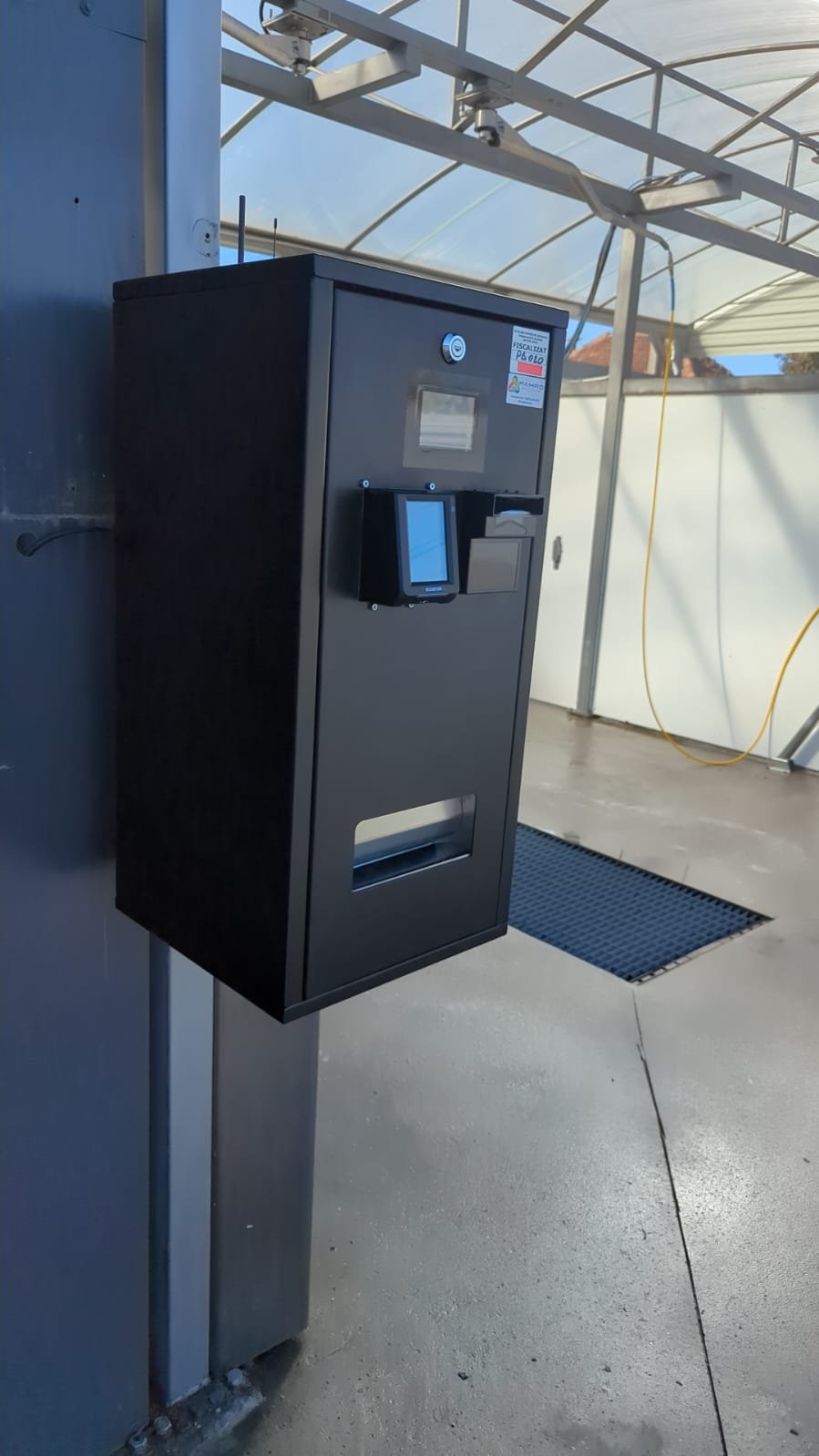 Changer sau schimbator jetoane cu protocol MDB Fiscalizare CASH si CARD