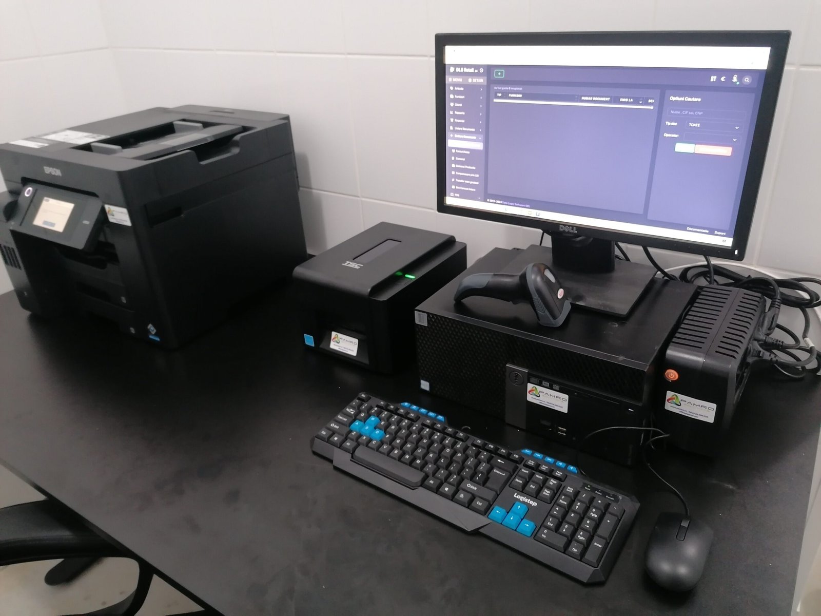 gestiune magazi receptie marfa nir etichetare